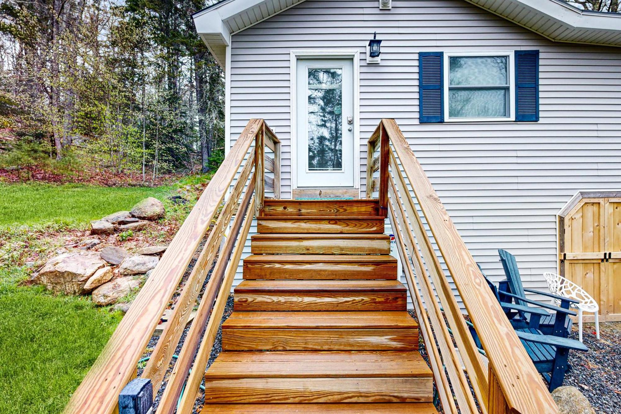 Little Cottage In The Woods Boothbay Harbor Exterior foto